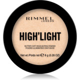 Rimmel High&#039;light Pudra compacta ce ofera luminozitate culoare 001 Stardust 8 g