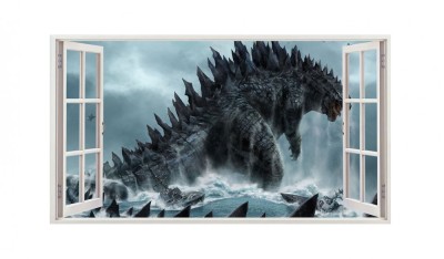 Sticker decorativ cu Dinozauri, 85 cm, 4374ST foto