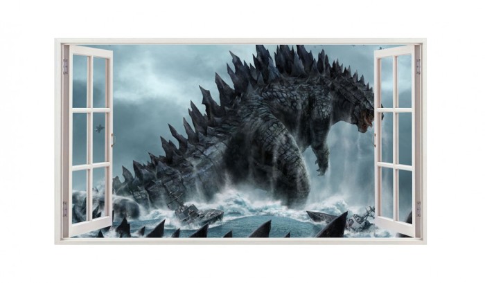 Sticker decorativ cu Dinozauri, 85 cm, 4374ST