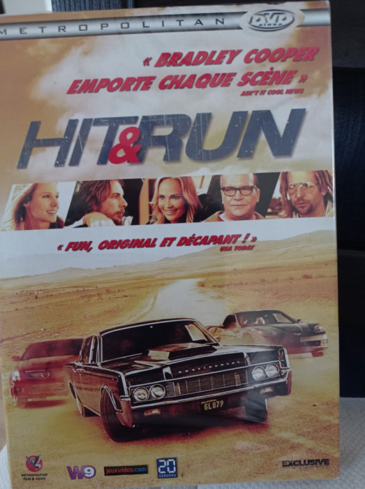 DVD - HIT &amp; RUN - SIGILAT engleza