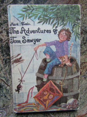 Mark Twain - The Adventures of Tom Sawyer (1978, editie cartonata) foto