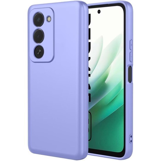 Husa Soft Touch, slim, ALC Mobile, anti soc, compatibila cu Xioami Redmi 15, Lila Tpu
