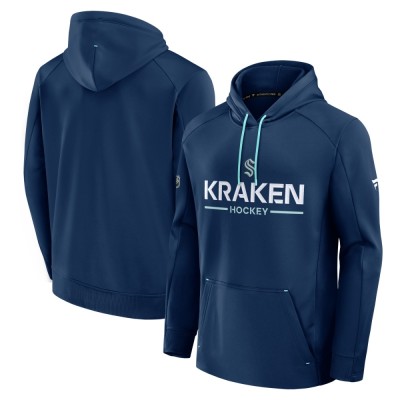 Seattle Kraken hanorac de bărbați cu glugă Authentic Pro Rink Poly Fleece POH - M foto