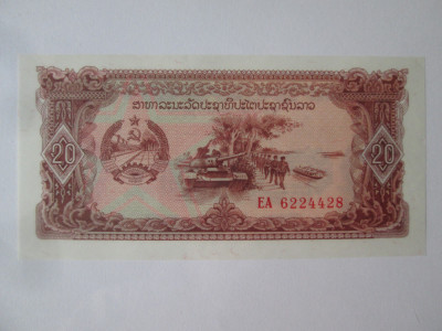 Laos 20 Kip 1979 UNC foto