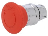 Comutator de Siguranță 22mm Roșu 2 Poziții