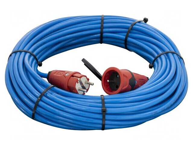 Prelungitor electric albastru 30m 16A