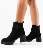Cumpara ieftin Botine dama Faha Negre