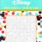 Disney Classics: Word Search and Coloring Book
