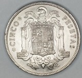 SPANIA 5 PESETAS 1949 {49} KM778 [2] XF