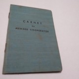 Cumpara ieftin CARNET DE MEMBRU COOPERATOR 1960