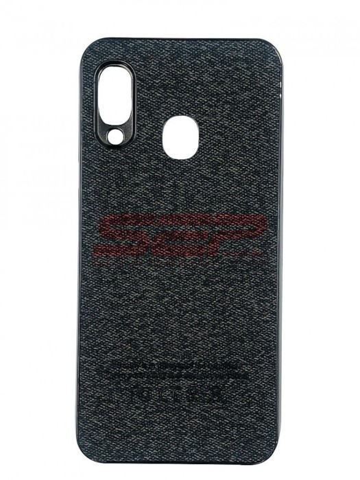 Toc TPU Leather Denim Huawei P smart Z Black