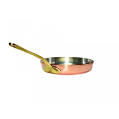 Tigaie din Cupru &Oslash;26cm, Maner Bronz, Profesionala