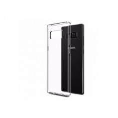 Husa silicon slim Samsung Note 8 - transparent foto