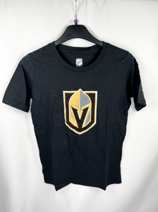 Vegas Golden Knights tricou de copii Apro Logo Ss Ctn Tee black - Dětsk&eacute; S (6 - 9 let)