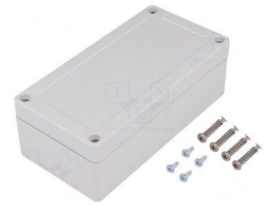 Carcasă universală TG ABS gri 82x162x55mm IK07 foto