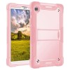 Husa pentru Samsung Galaxy Tab A7 10.4 (2020 / 2022) + Folie - Techsuit Rugged TabShell - Rose Gold