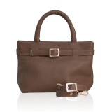 Cumpara ieftin Poșetă damă piele naturală biscotti, Emily, 25 cm, lucrată manual, Made in Greece, curea umăr inclusă, elegantă