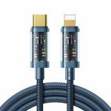 Cablu Joyroom USB Tip C - Lightning PD 20W 1,2m Albastru (S-CL020A12-albastru) S-CL020A12-BLUE