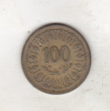 Bnk mnd Tunisia 100 millim 1983, Africa