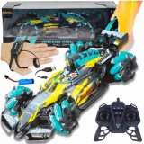 AUTO CAR F1 RACE CAR TELECOMANDAT RC FORMULA 1 CONTROL DEPLIN CU M&Acirc;NA TA