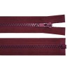 Fermoar plastic detasabil Crisalida, lungime 85 cm, Visiniu