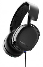 Casti Gaming Steelseries Arctis 3 Wired/ Wireless 2019 Edition Black foto