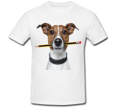 Tricou &amp;quot; Dog pencil &amp;quot; foto