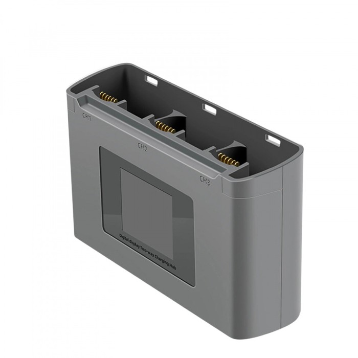 Incarcator Triplu cu Ecran LED pentru Baterii DJI Mini 2, DJI Mini 2 SE, DJI Mini 4K