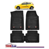 Covorașe Auto TeamCar&reg; Tip Tăviță Compatibile Fiat Punto II (1999&ndash;2010) Negru Material Rezistent, Cauciuc
