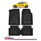 Covorașe Auto TeamCar&reg; Tip Tăviță Compatibile Fiat Punto II (1999&ndash;2010) Negru Material Rezistent