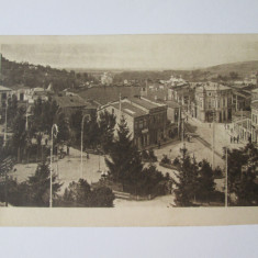 Slatina:Piata principala,carte pos.1918 stampila KUK:Reg.Artil.Camp 72-Bateria 6