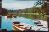 CPIB 17616 CARTE POSTALA - SIBIU. LACUL DIN DUMBRAVA, BARCA, Circulata, Fotografie