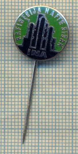 Y 147 INSIGNA-INA - RAFINERIJA NAFTE SISAK - IUGOSLAVIA -PENTRU COLECTIONARI
