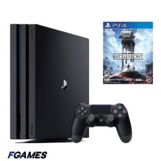 Consola Sony Playstation 4 Pro Ps4 1tb + Controller + Star Wars Battlefront PlayStation 4, Second-Hand