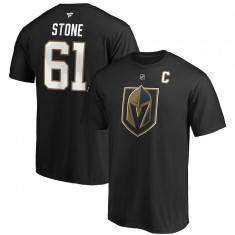 Vegas Golden Knights tricou de bărbați Mark Stone #61 Name &amp; Number black - M