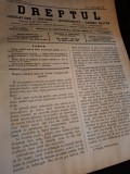 Dreptul, Revista de legislatiune, doctrina, jurisprudenta, economie politica,Anul XXXIV Nr.10 1905 - C.G.Dissescu, V.Athanasovici, Paul Negulescu, Al.