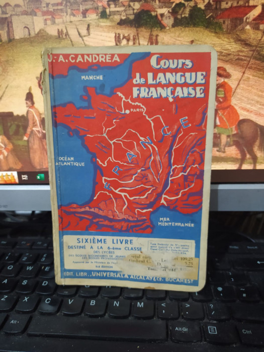 J.-A. Candrea, Cours de Langue Francaise, sixieme livre ed. 2 București 1935 188