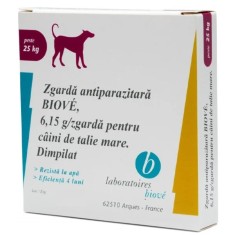 Zgarda Antiparazitara Biove Caini Talie Mare (peste 25 kg) 65 cm