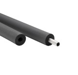 Izolație pentru țevi INSUL-TUBE din spumă cu celule &icirc;nchise pe bază de cauciuc, pentru țevi de 35 mm, grosime 9 mm, 2 m, neagră