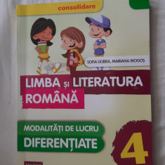 LIMBA SI LITERATURA ROMANA - CLASA A IV A MODALITATI DE LUCRU ,DOBRA ,MOGOS