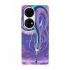 Husa compatibila cu Huawei P50 Pro model Spirited Away, Silicon, TPU, Viceversa, Transparent, Carcasa