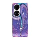 Husa compatibila cu Huawei Nova Y70 model Spirited Away, Silicon, TPU, Viceversa, Transparent, Carcasa
