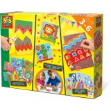 Set creativ - Invat sa tai, sa perforez si sa creez mozaicuri, SES Creative