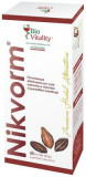 Cumpara ieftin Nikvorm sirop pentru eliminarea parazitilor intestinali, 60 ml, Bio Vitality