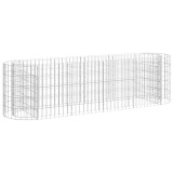 Cumpara ieftin Strat inaltat gabion, 190x50x50 cm, fier galvanizat