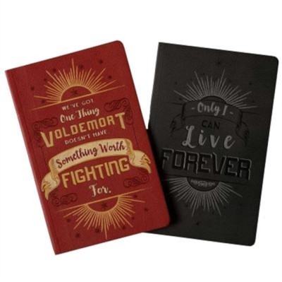 Harry Potter: Character Notebook Collection (Set of 2): Harry and Voldemort foto