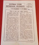 Program meci fotbal PETROLUL PLOIESTI - FC ARGES PITESTI (22.04.1973)