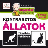 Kontrasztos &aacute;llatok fekete-feh&eacute;rben - Bab&aacute;k k&ouml;nyvt&aacute;ra - De&aacute;kn&eacute; Bancs&oacute; Katalin