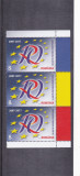 10 ANI IN UNIUNEA EUROPEANA,SERII CU TAB TRICOLORUL,2017,Lp.2133, MNH ** ROMANIA, Istorie, Nestampilat