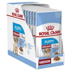 Plicule? Royal Canin Medium Puppy 10 x 140 g foto
